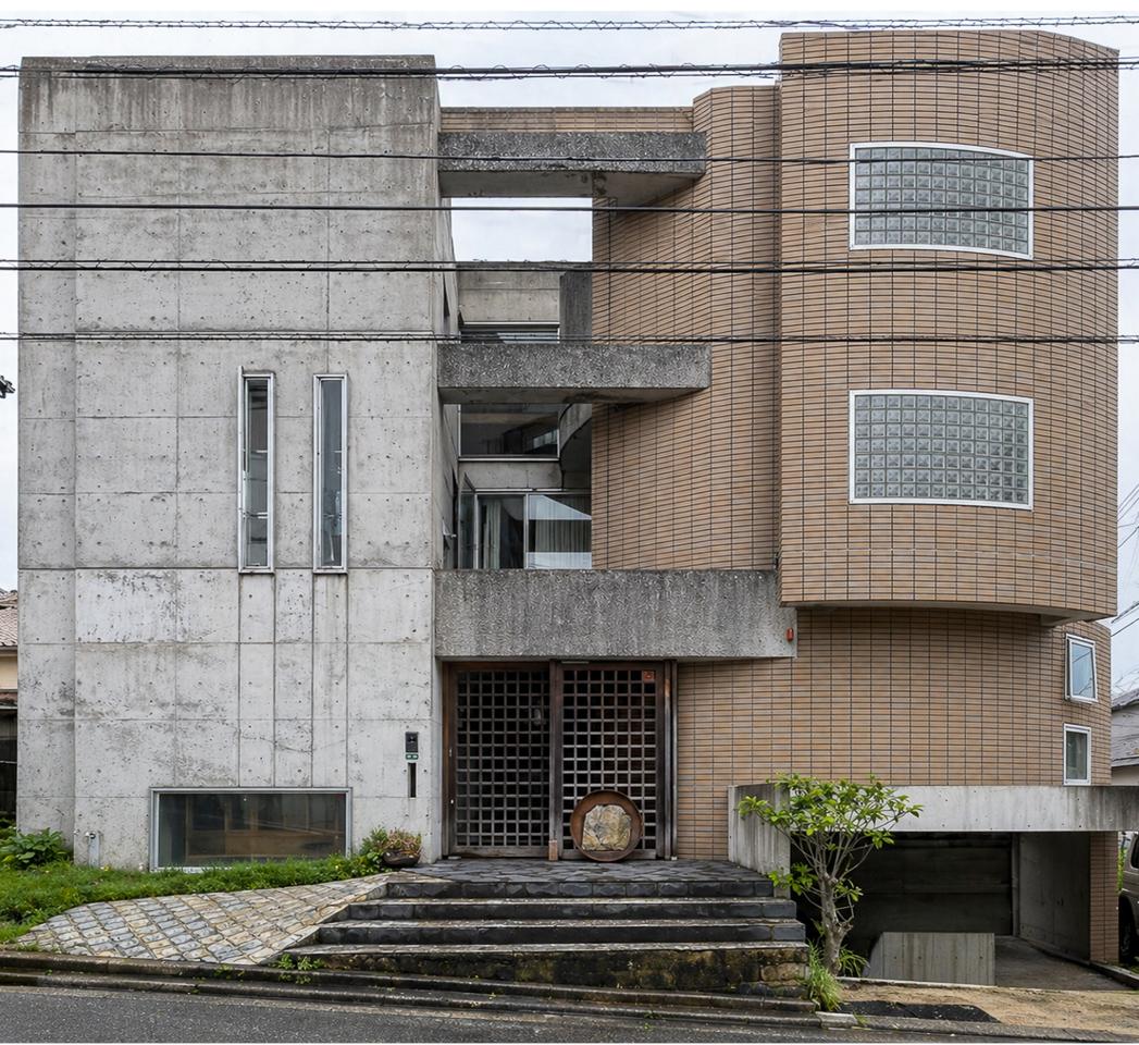 福岡市中央区六本松の賃貸物件/見た目からして、ただものじゃない家です。