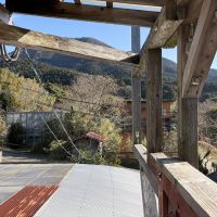 糸島市二丈吉井の売買物件/2階デッキ。この先の屋根の上にもデッキを延長したい！