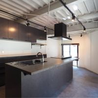 福岡市博多区住吉の賃貸物件/間違いなくこのアイランドキッチンが主役でしょう。