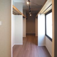 福岡市博多区住吉の賃貸物件/大容量ウォークインクローゼット。