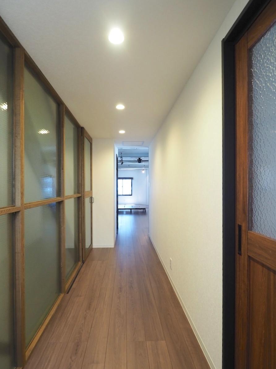 福岡市博多区住吉の賃貸物件/廊下からパシャリ。