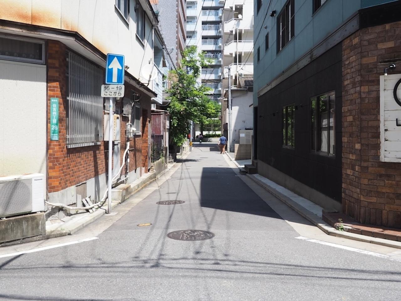 福岡市博多区住吉の賃貸物件/このワクワクする裏路地。