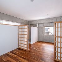 福岡市早良区西新の賃貸物件/洋室内からのようす。