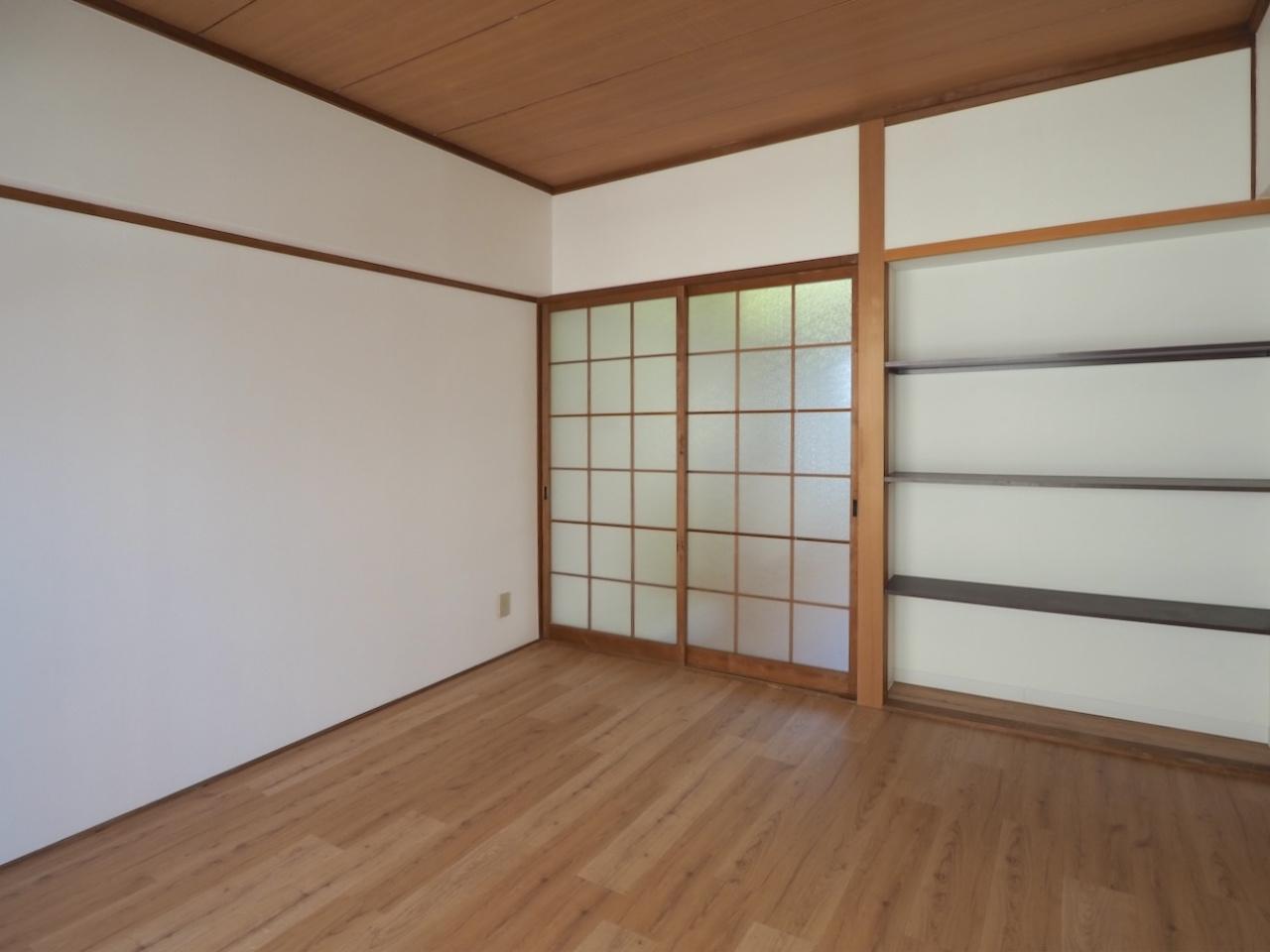 福岡市中央区平尾の賃貸物件/【202号室】こちらはリノベーション済みの区画。