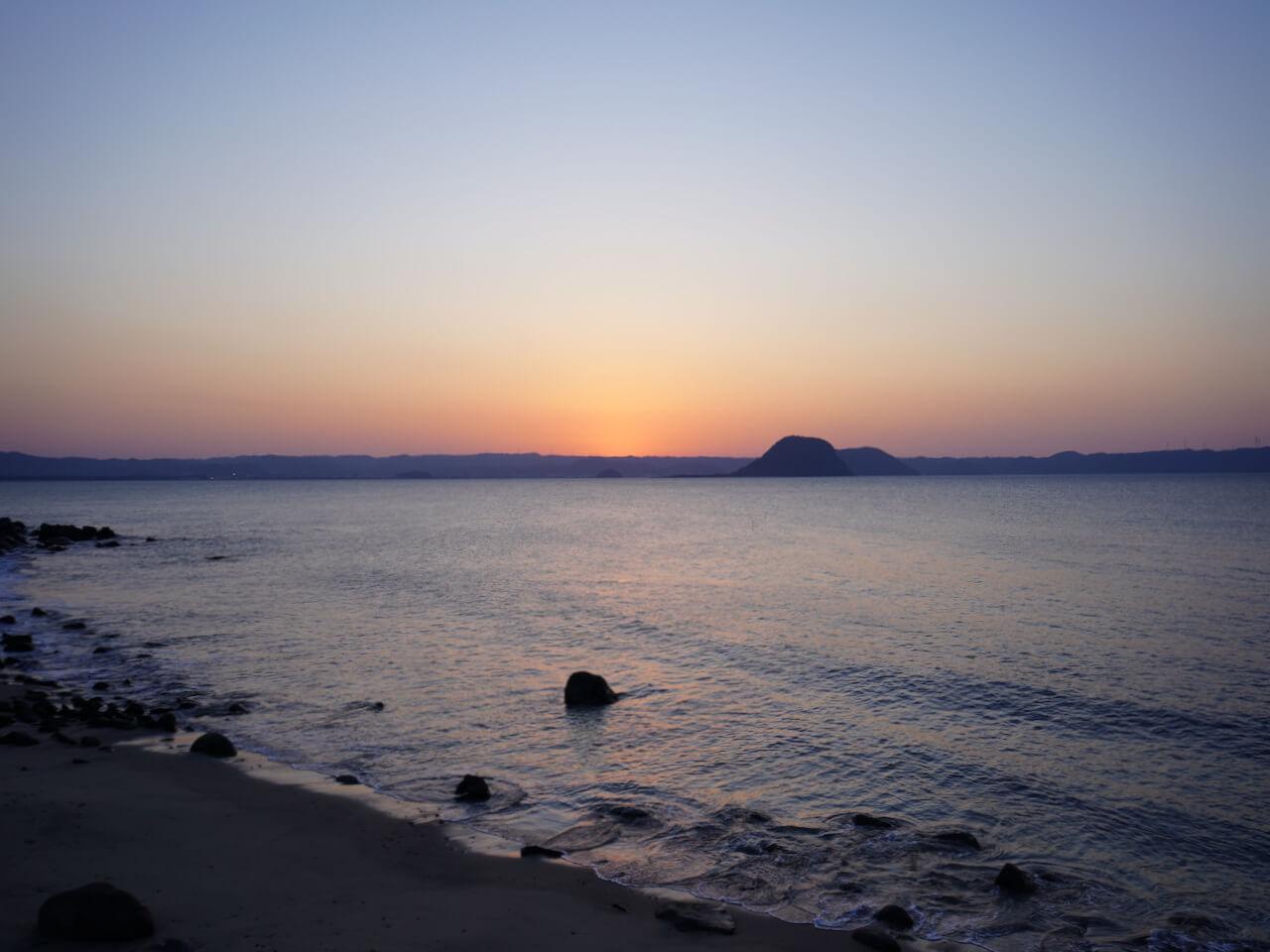 福岡県糸島市二丈鹿家の売買物件/この景色が、毎日の締めくくりになるかもしれません。