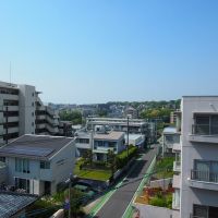 福岡市中央区平和の賃貸物件/ルーフバルコニーからの眺望。