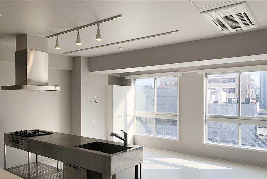 福岡市中央区平尾の賃貸物件/設備類含め、スッキリとしたデザインが魅力的です。