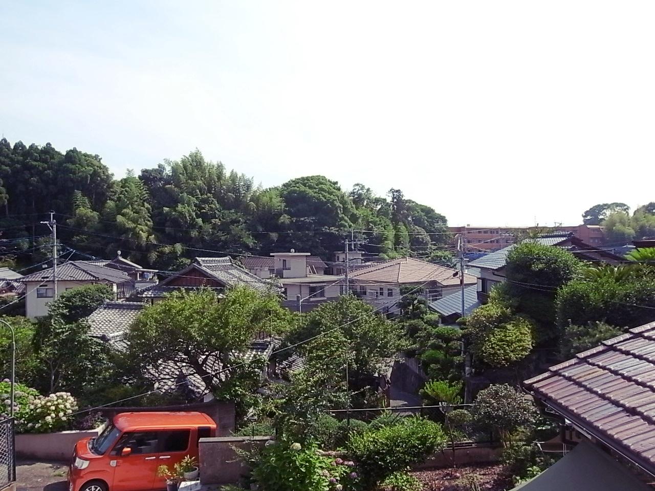 福岡市中央区谷の賃貸物件/丘陵地ならではの眺め。四季折々楽しみだ！