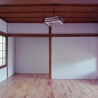 福岡市中央区谷の賃貸物件/ダイニングからリビングを。元和室の名残もちょうどいい。