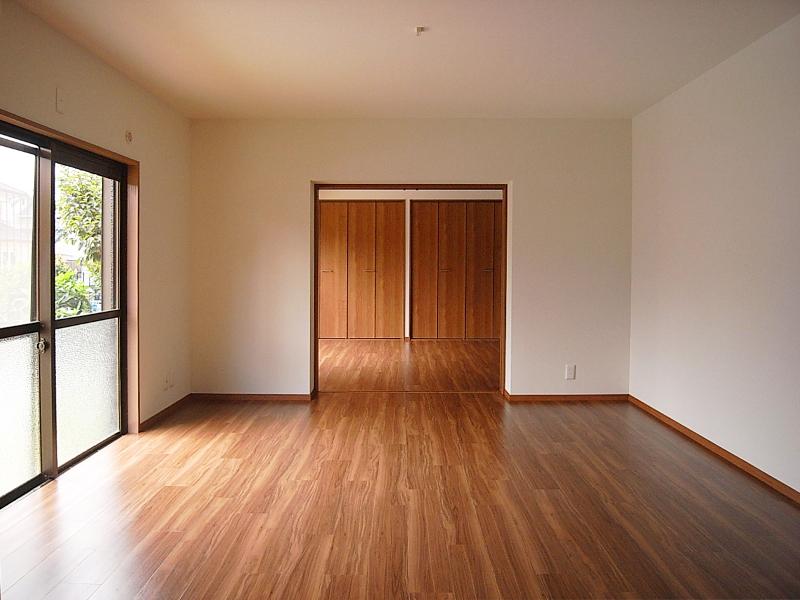 一階のお部屋は全て縦並びです