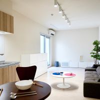 福津市宮司浜の賃貸物件/キッチンは2Fに。写真の家具等は付帯しません。
