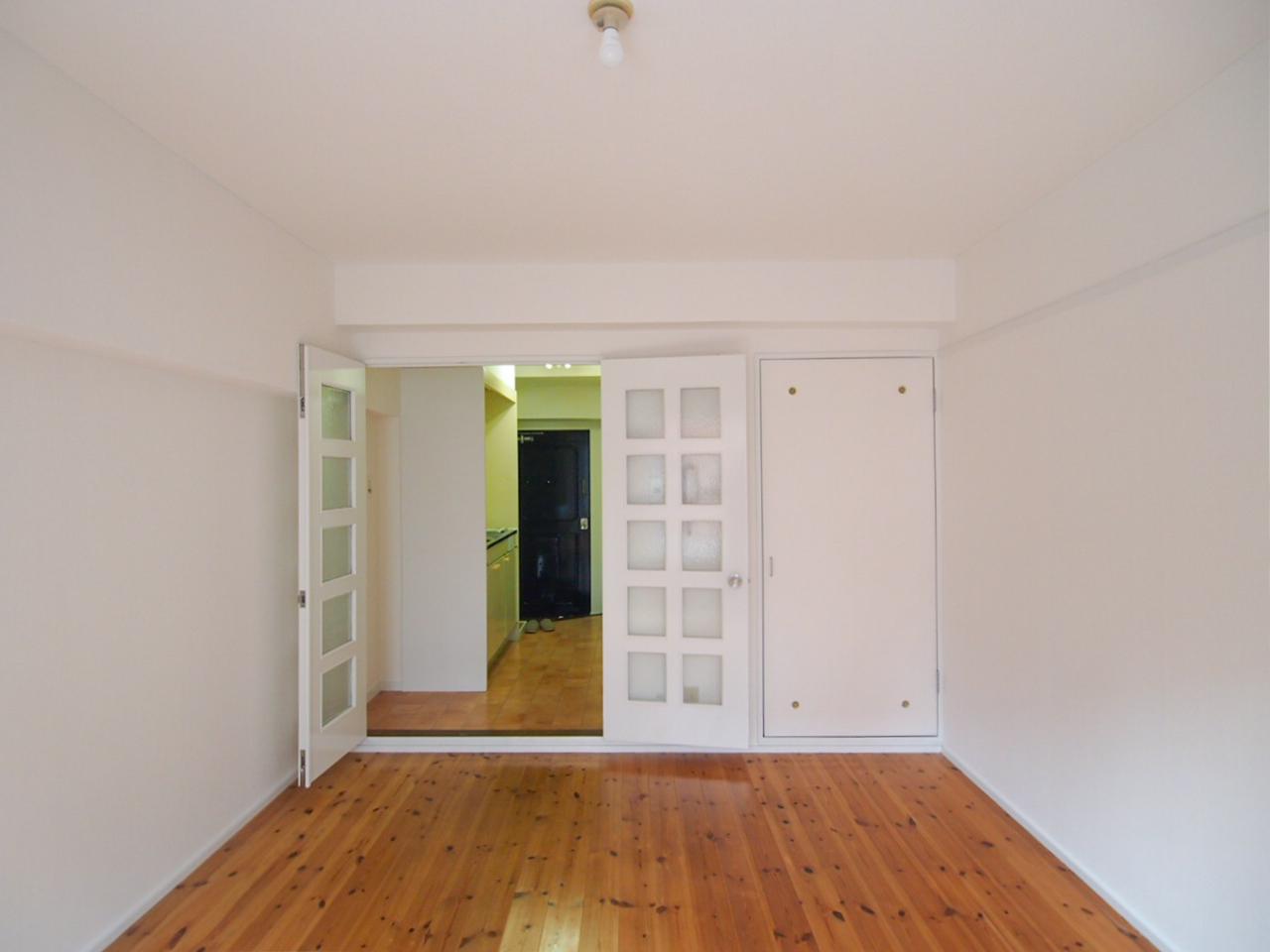 建具はフルオープンに