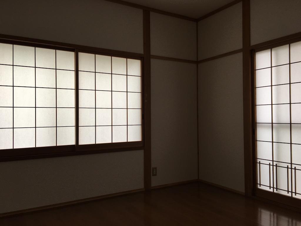 日置市東市来町美山の売買物件/カーテンではなく、障子