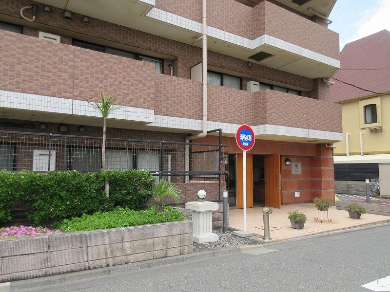 マンションのエントランス部分