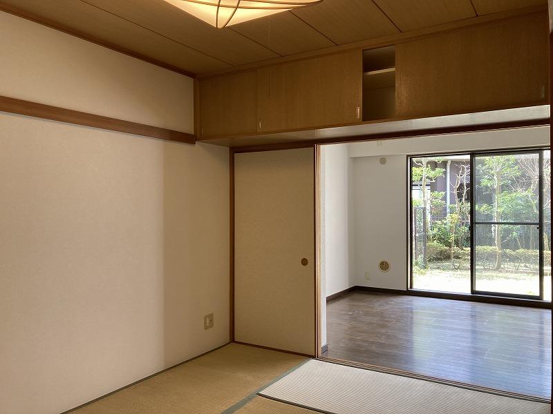 こういう和室は使用用途に悩みどころです。客間を想定しなければ、思い切って広いリビングもありかな。