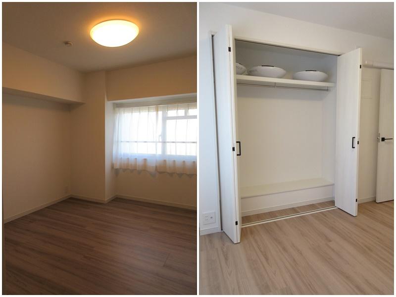 個室は一部屋のみ。収納もこの部屋だけ