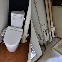 横須賀市秋谷三丁目の賃貸物件/設備はそれなりに古く、お湯は電気温水器