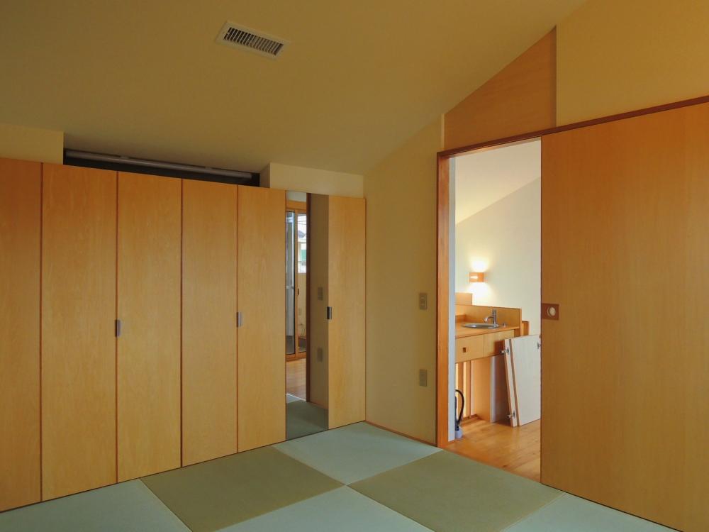 2階和室は細工がいっぱい