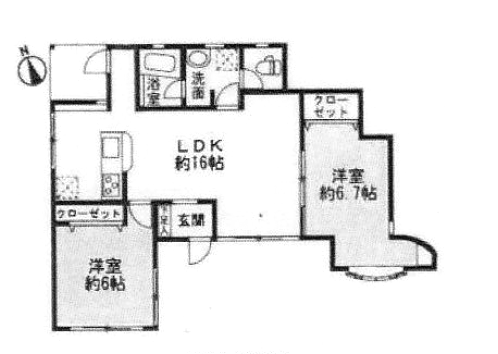 逗子市山の根二丁目の賃貸物件