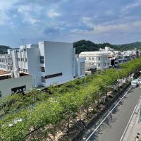 鎌倉市小町二丁目の賃貸物件/夏の時期は桜の緑が濃い