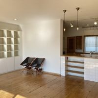 逗子市新宿二丁目の賃貸物件/キッチンのタイルが可愛い