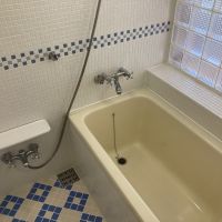 逗子市新宿二丁目の賃貸物件/1階に浴室があり、タイル張りです