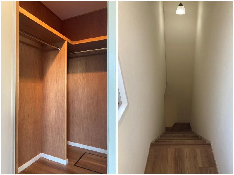 逗子市新宿二丁目の賃貸物件/1階にウォークインクローゼットがあります｜階段