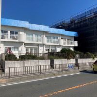 逗子市新宿二丁目の賃貸物件/海側から見た建物の外観