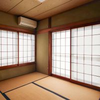 横須賀市秋谷一丁目の賃貸物件/和室｜障子越しに差し込む眩しい光