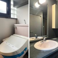 藤沢市片瀬海岸三丁目の賃貸物件/トイレ（トイレは2階と3階にあります）｜2階洗面所