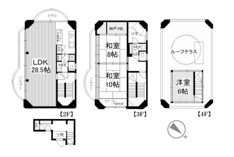 藤沢市片瀬海岸三丁目の賃貸物件