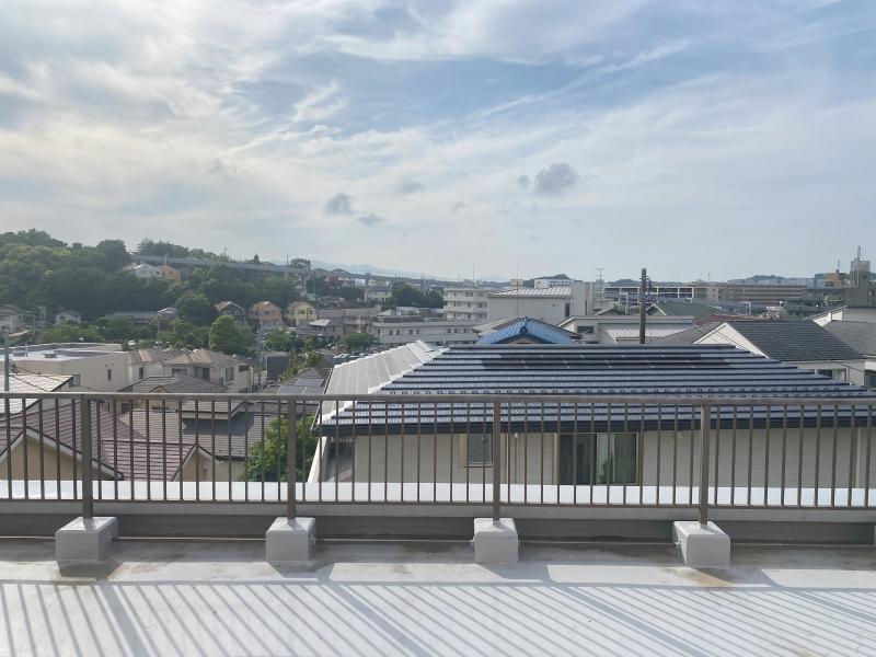 鎌倉市笛田三丁目の賃貸物件/西側に開けた眺望