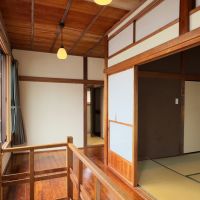 鎌倉市御成町の賃貸物件/2階階段室｜右手前が区画④、奥に区画⑤、中央に区画⑥の入り口