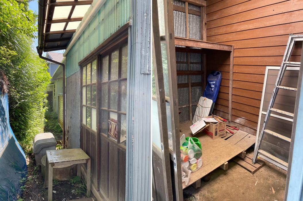 藤沢市大鋸三丁目の売買物件/裏の物置スパース