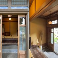 葉山町下山口の売買物件/母屋の玄関｜まるで旅館のような佇まい