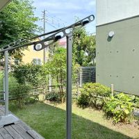 藤沢市鵠沼松が岡三丁目の売買物件/専有庭は、マンション敷地内の共用部に面します
