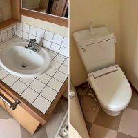 葉山町堀内の賃貸物件/洗面台、こういうのを使ってみたかった！