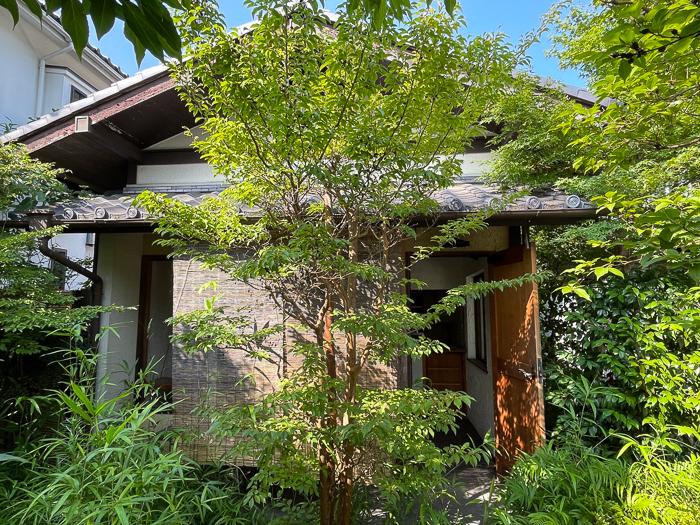 鎌倉市山ノ内の売買物件/現在の植栽の状況