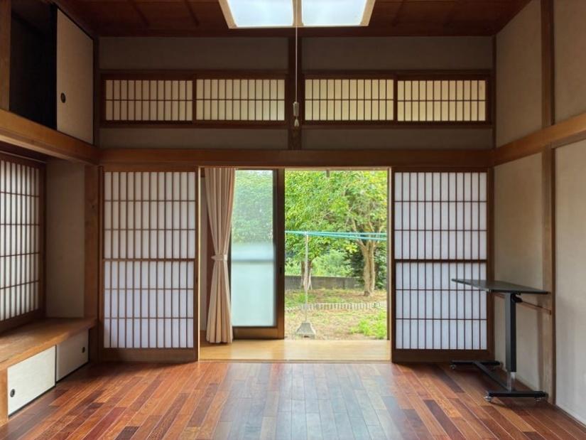 横須賀市長坂三丁目の賃貸物件/洋室2｜障子を開ければ広縁、庭と続く開放的な空間になります。