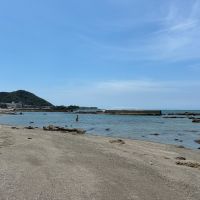 葉山町堀内の賃貸物件/物件前の海｜砂浜があって・・・