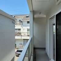 葉山町堀内の賃貸物件/バルコニー｜L字型になっています。