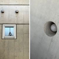 鎌倉市小袋谷一丁目の賃貸物件/共用部｜ディテールもしゃれています。