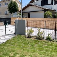 鎌倉市城廻の売買物件/庭は芝が植えられています