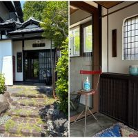 鎌倉市長谷一丁目の賃貸物件/玄関まわり（カフェと共用です）