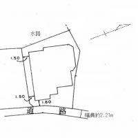 鎌倉市小町二丁目の売買物件/敷地図（概要図となります）