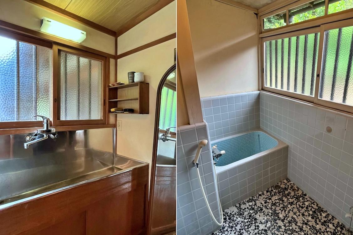 葉山町上山口の売買物件/水まわり｜洗面所と浴室はこのくらいのサイズが適切なのかもしれない