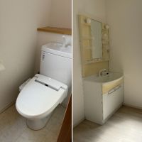 逗子市桜山五丁目の売買物件/水まわり｜それぞれ窓があるので明るいです。