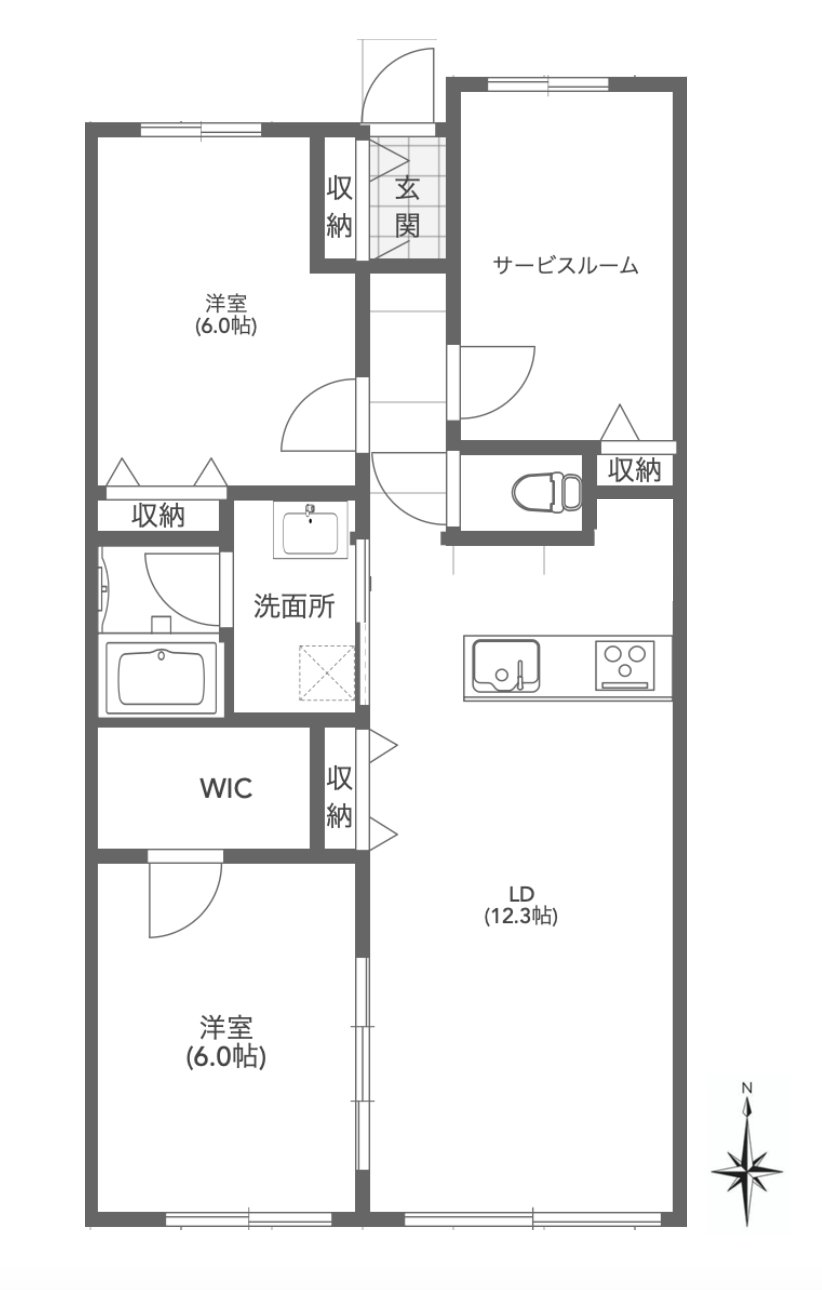 鎌倉市梶原二丁目の賃貸物件