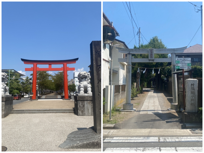 鎌倉市小町二丁目の賃貸物件/周辺環境│鎌倉駅から家に向かう際、鶴岡八幡宮二の鳥居前を通り、蛭子神社方面へ進みます。