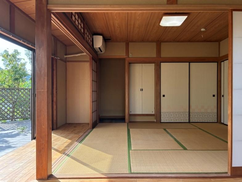 鎌倉市笛田三丁目の賃貸物件/1階 和室｜高台にあるので窓を開ければ吹く風が心地よい。